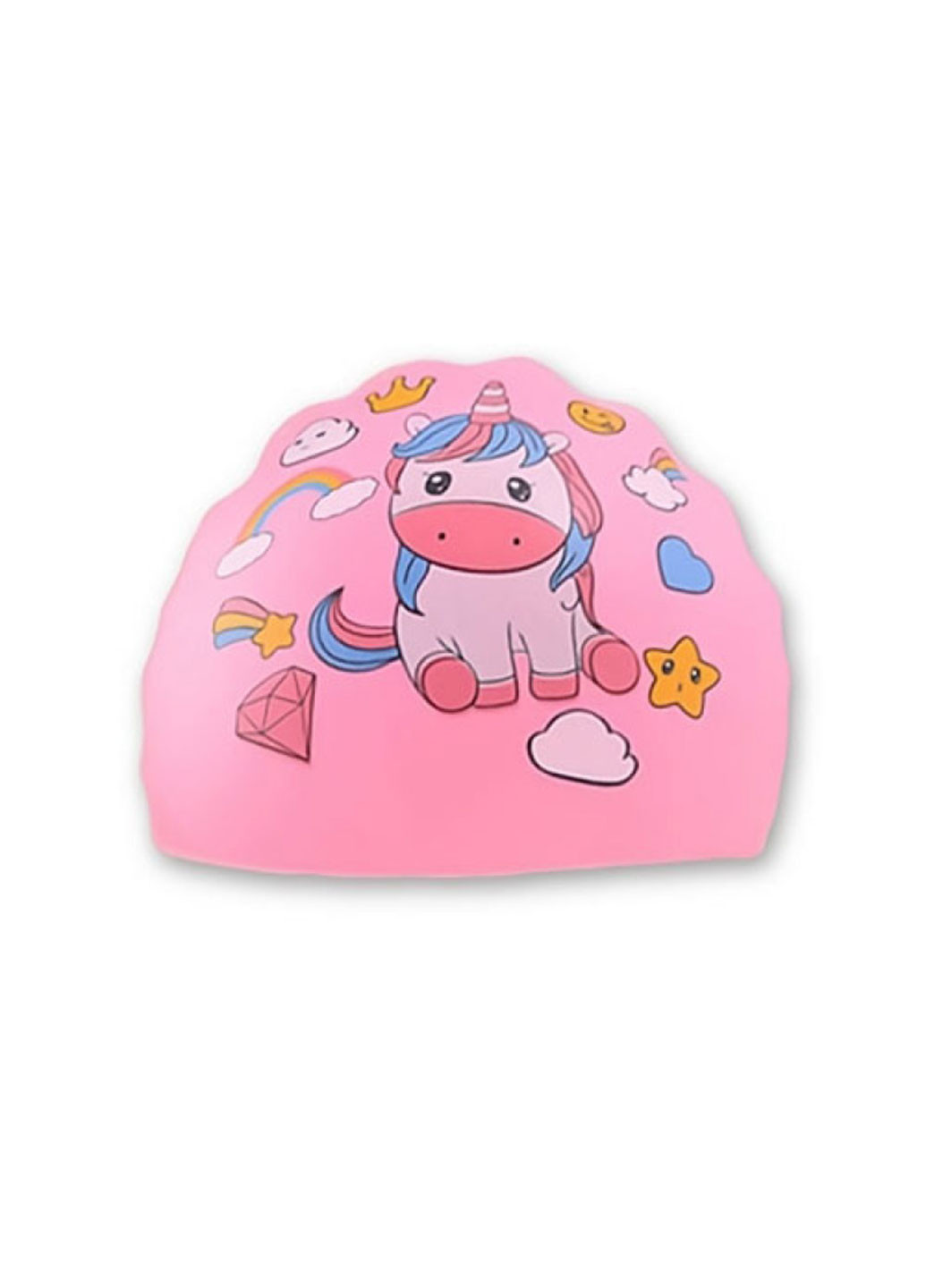 Силіконова шапочка для плавання для дітей від 0.7-3 років, універсальна No Brand (276842448)