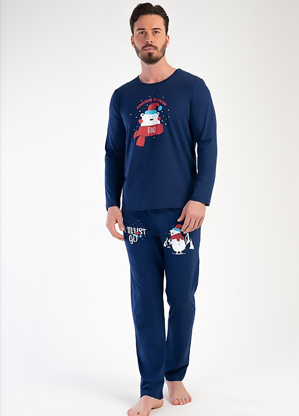 Пижама (лонгслив + брюки) Vienetta (276778819)