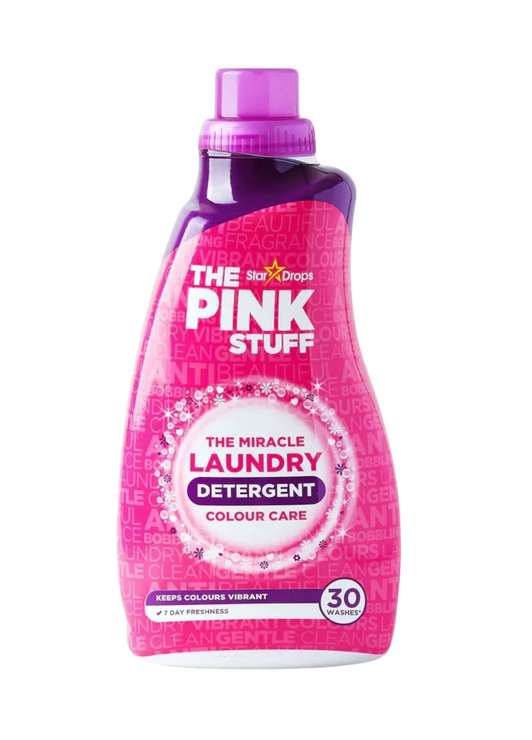 Pink Stuff Концентрований гель для прання кольорових речей 960 мл (30 прань) The Pink Stuff (276777010)
