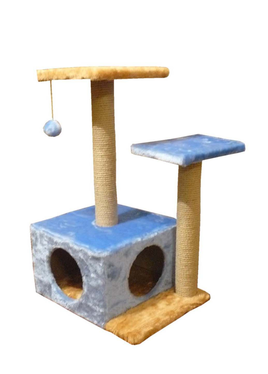 Когтеточка джут Домик Алладин 45х34х76см Фанкот (276778101)