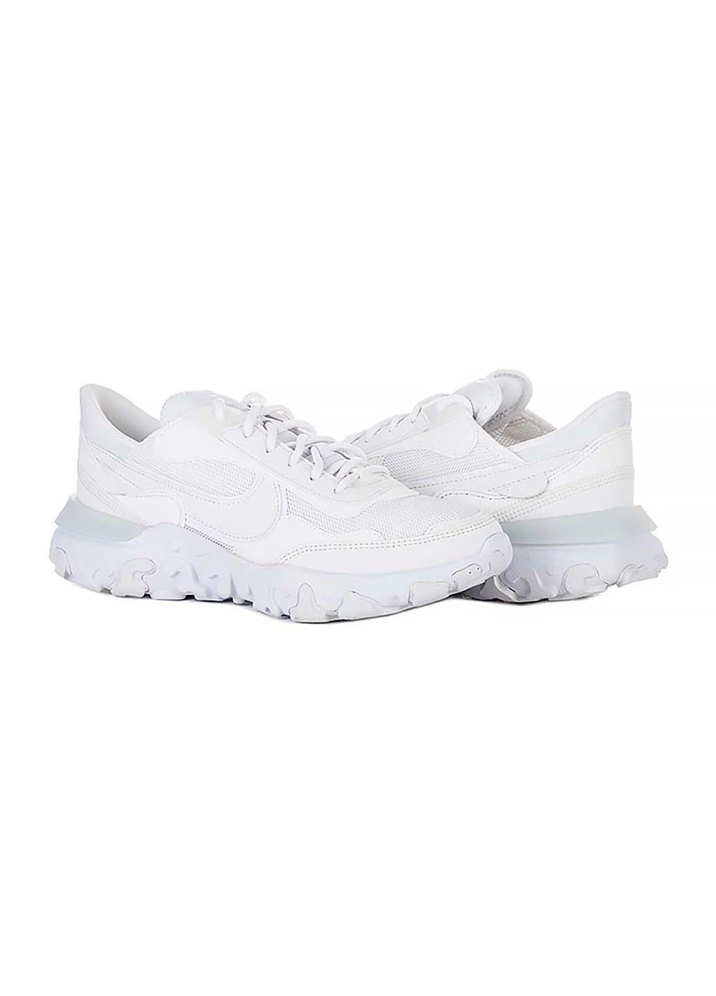 Кроссовки Женские REACT R3VISION Nike белые демисезоны (276778287)