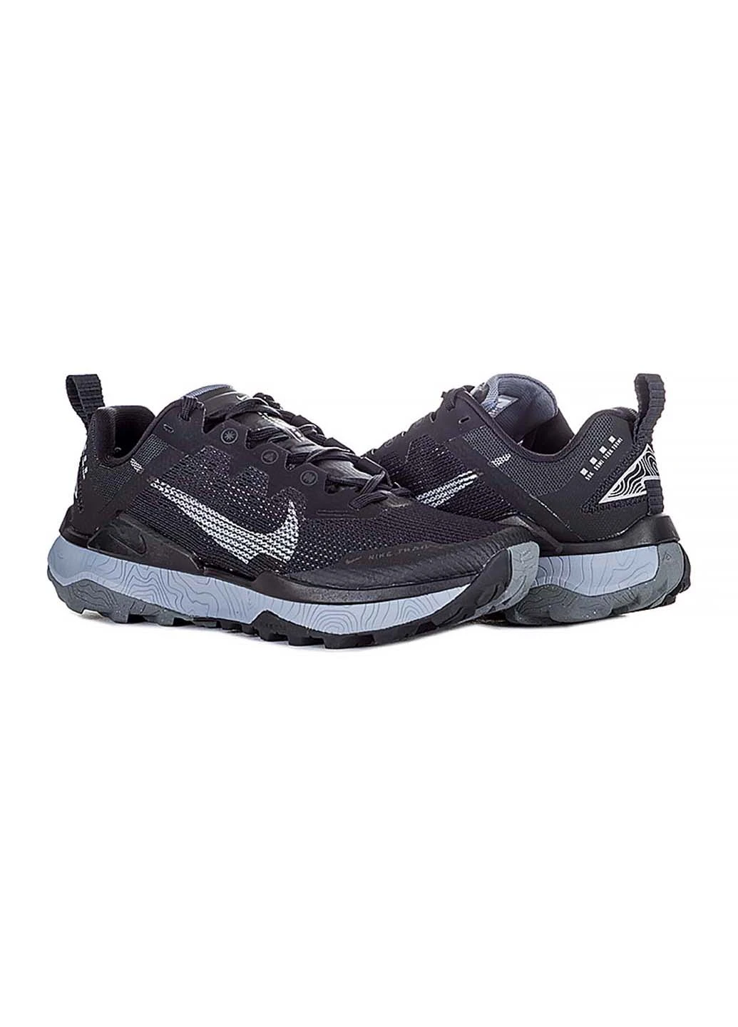 Кроссовки Женские WMNS REACT WILDHORSE 8 Nike чёрные демисезоны (276778342)