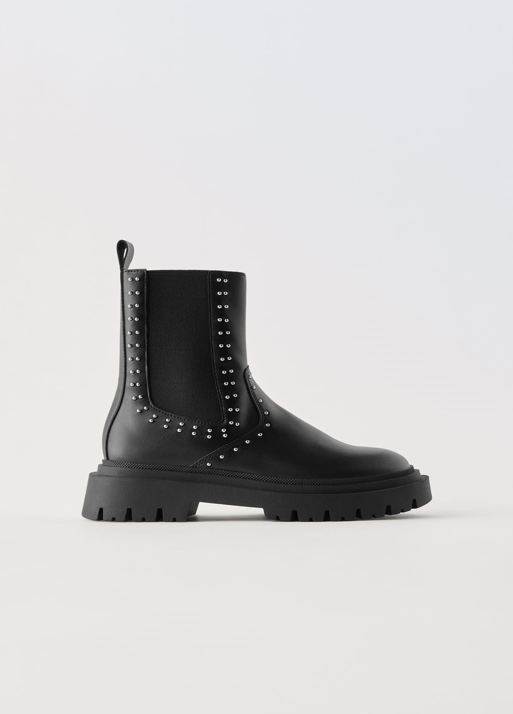 Черные повседневные осенние ботинки Zara