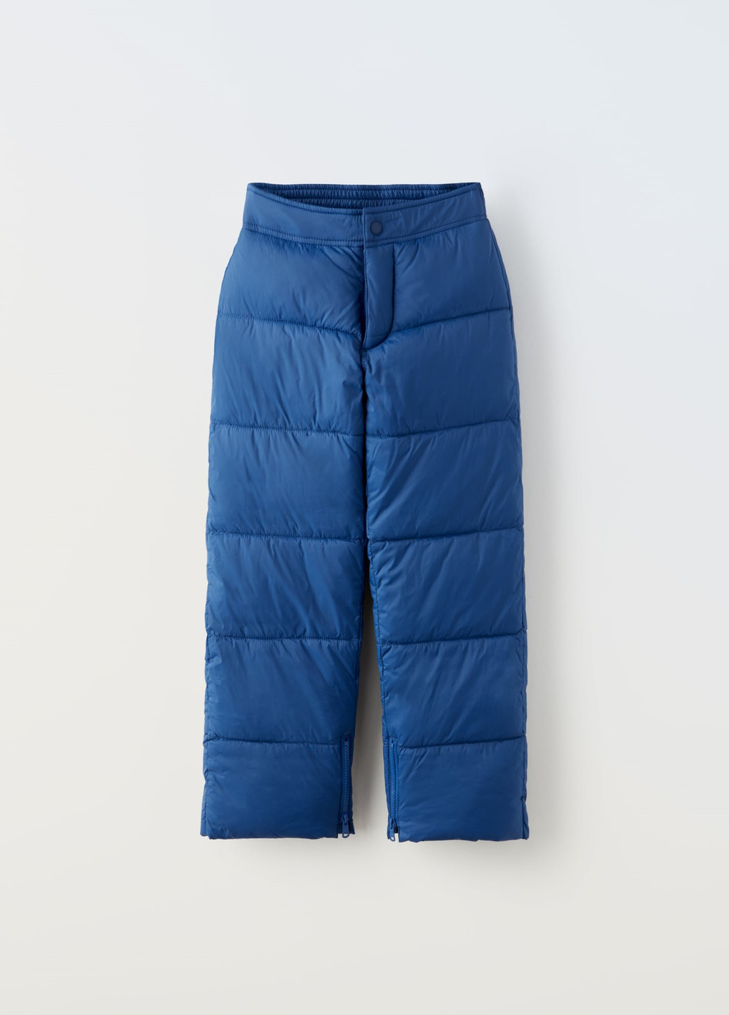 Синие повседневный зимние брюки Zara