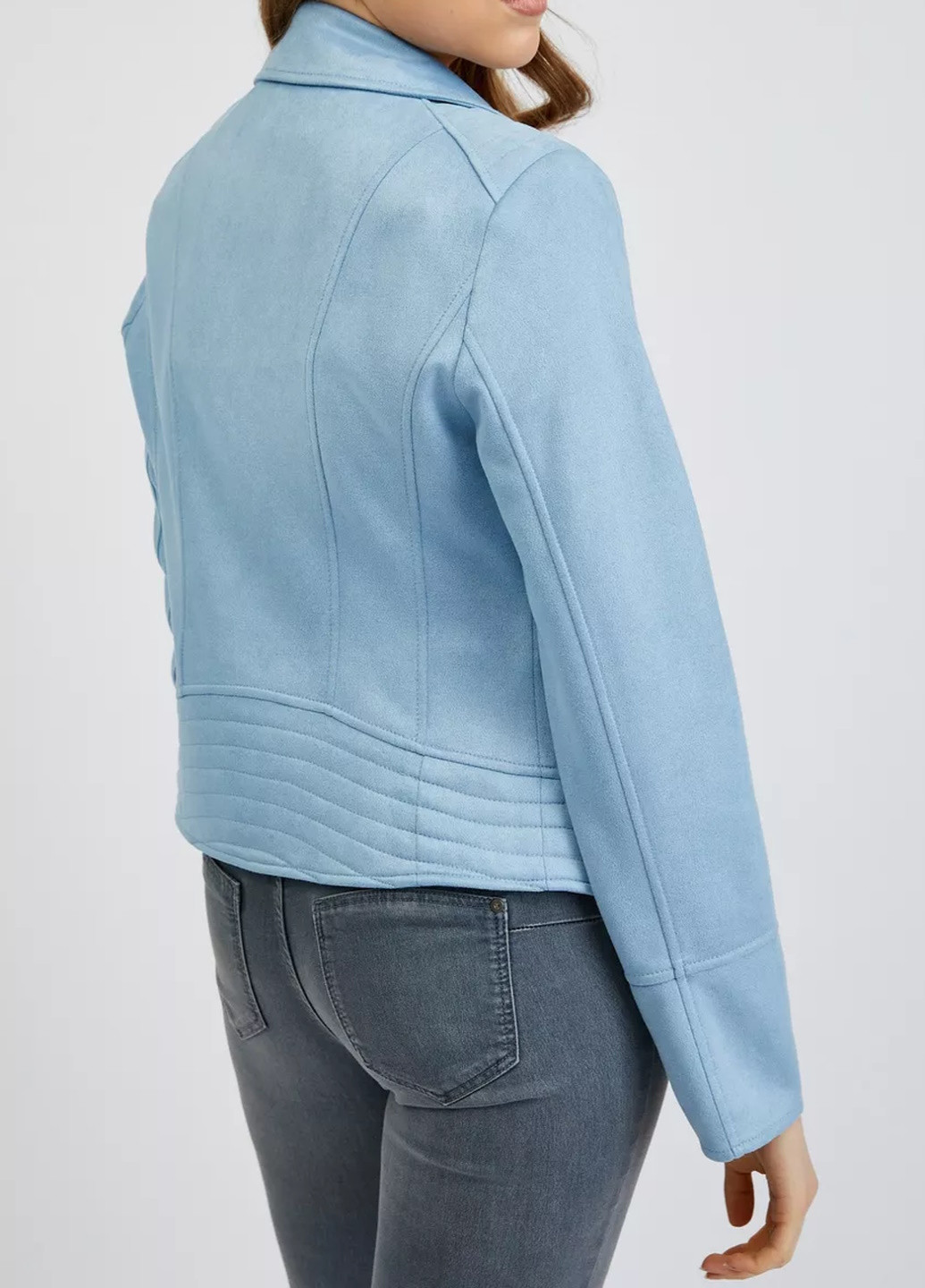 Блакитна демісезонна куртка Orsay