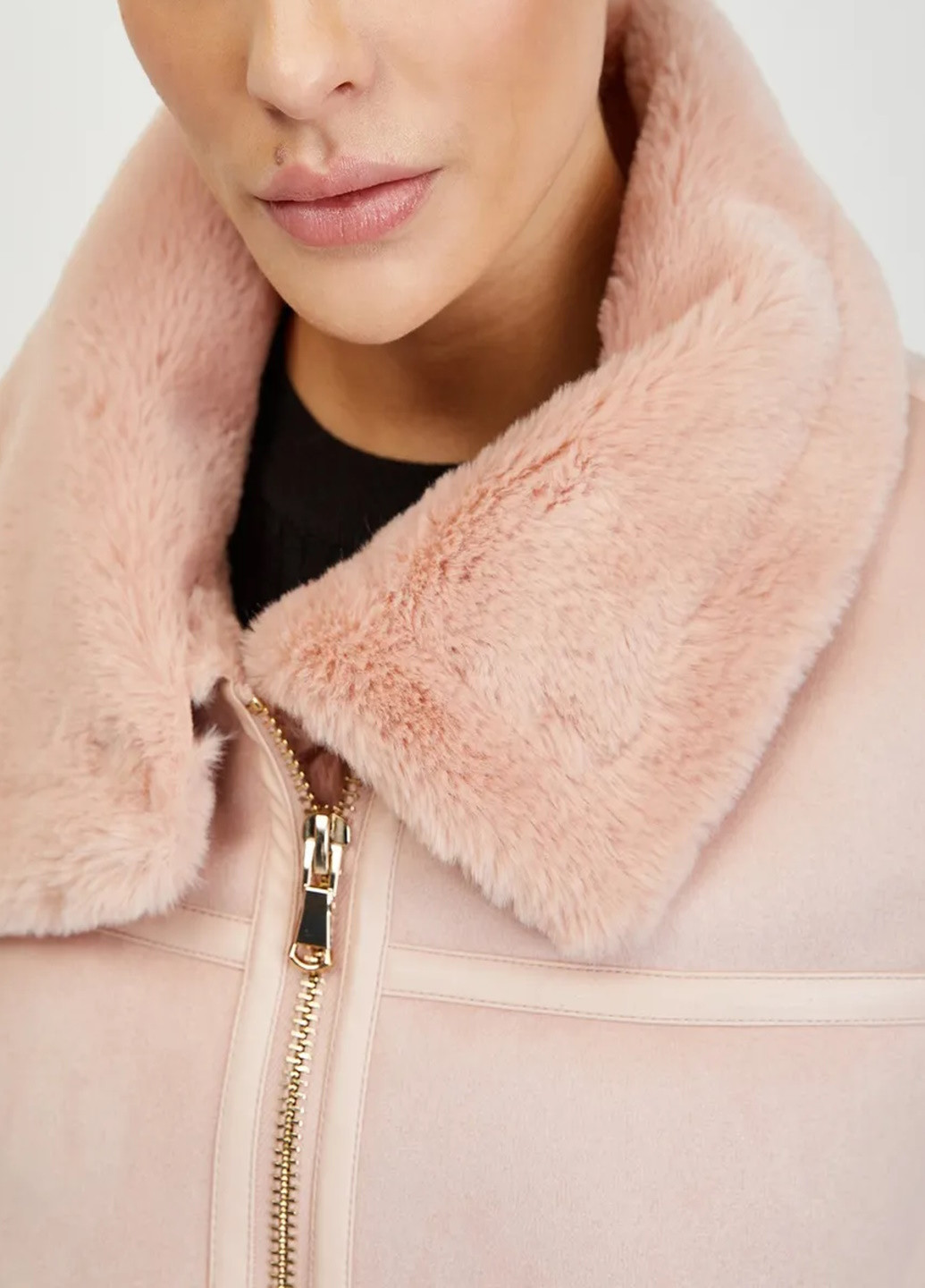 Світло-рожева зимня куртка Orsay