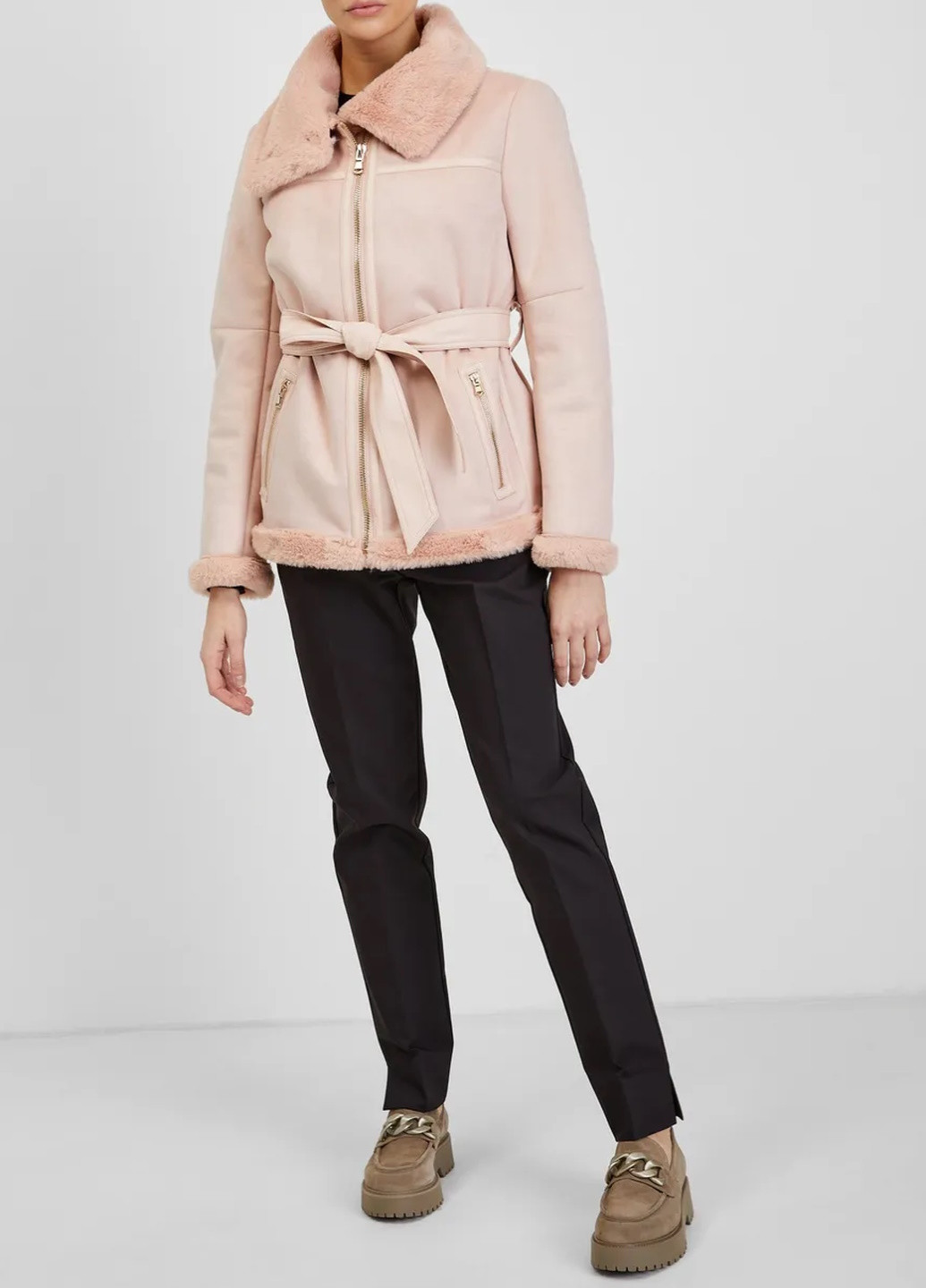 Світло-рожева зимня куртка Orsay
