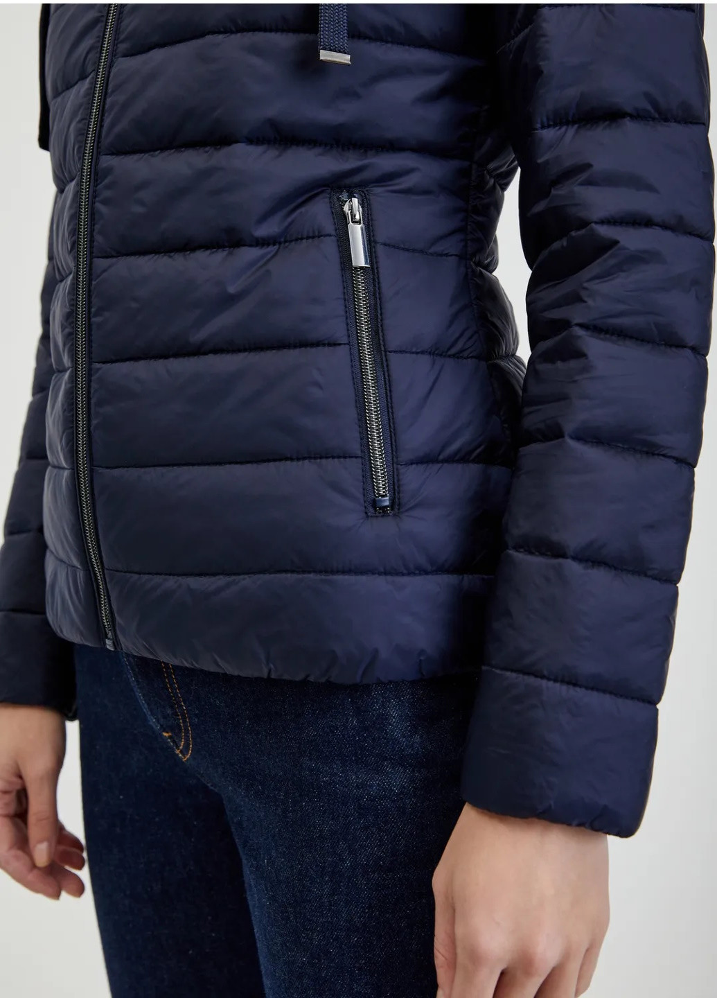 Темно-синя зимня куртка Orsay