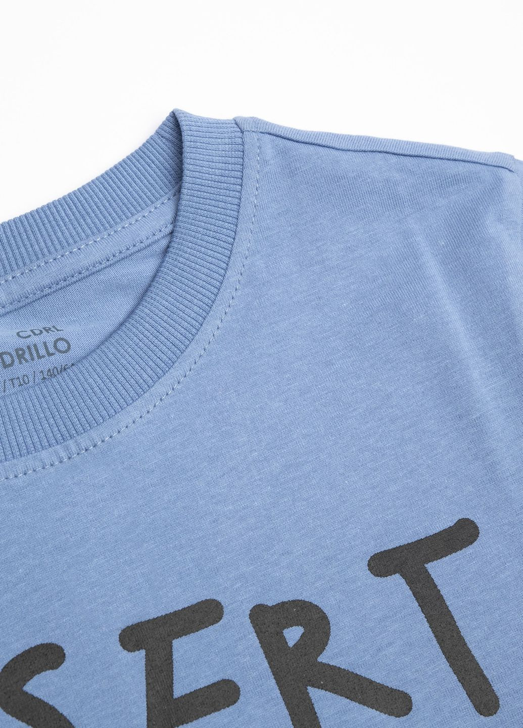 Светло-синяя демисезонная футболка Coccodrillo