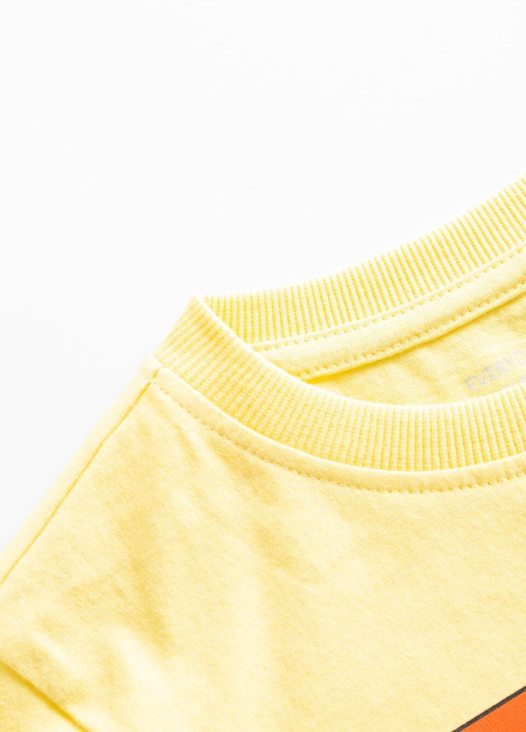 Жовта демісезонна футболка Coccodrillo