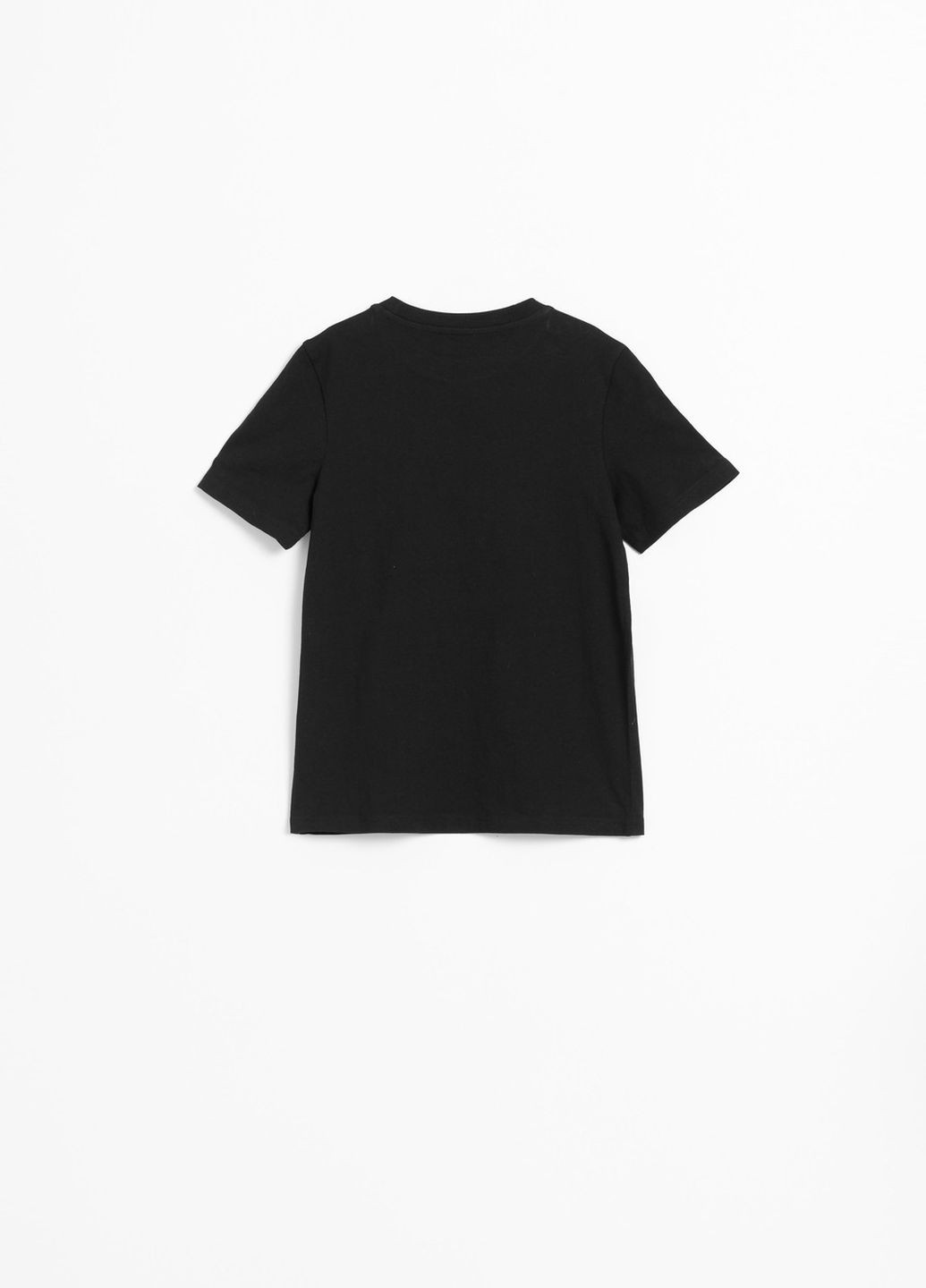 Черная демисезонная футболка Coccodrillo