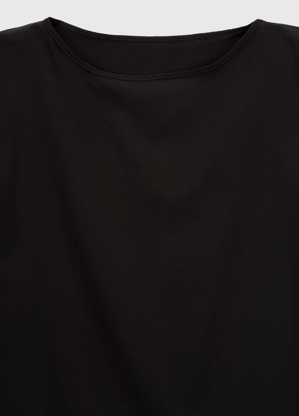 Черная всесезон пижамная футболка Fleri