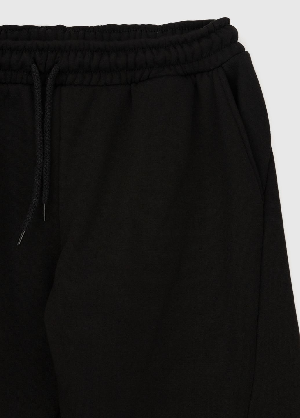 Черные спортивные зимние брюки No Brand