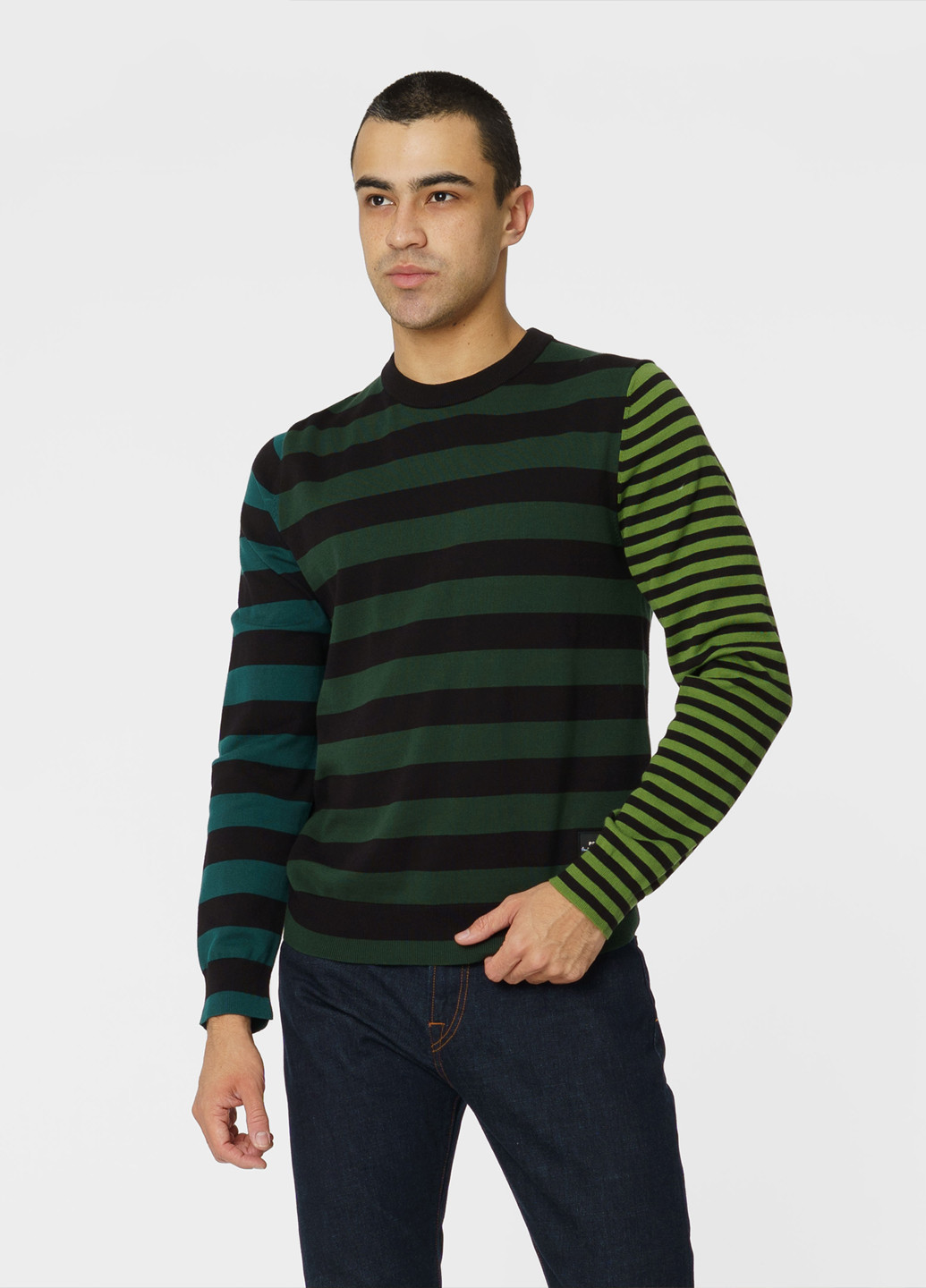 Зеленый летний свитер Paul Smith