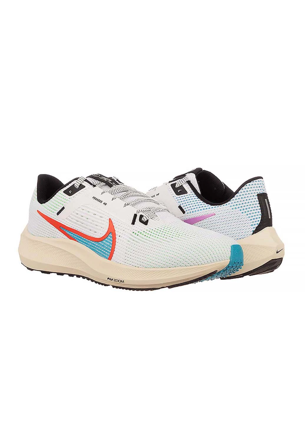 Белые демисезонные кроссовки мужские air zoom pegasus 40 se Nike