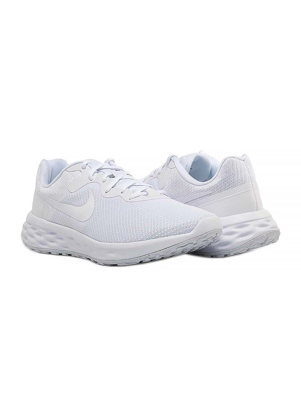 Білі кросівки чоловічі revolution 6 nn демісезон Nike