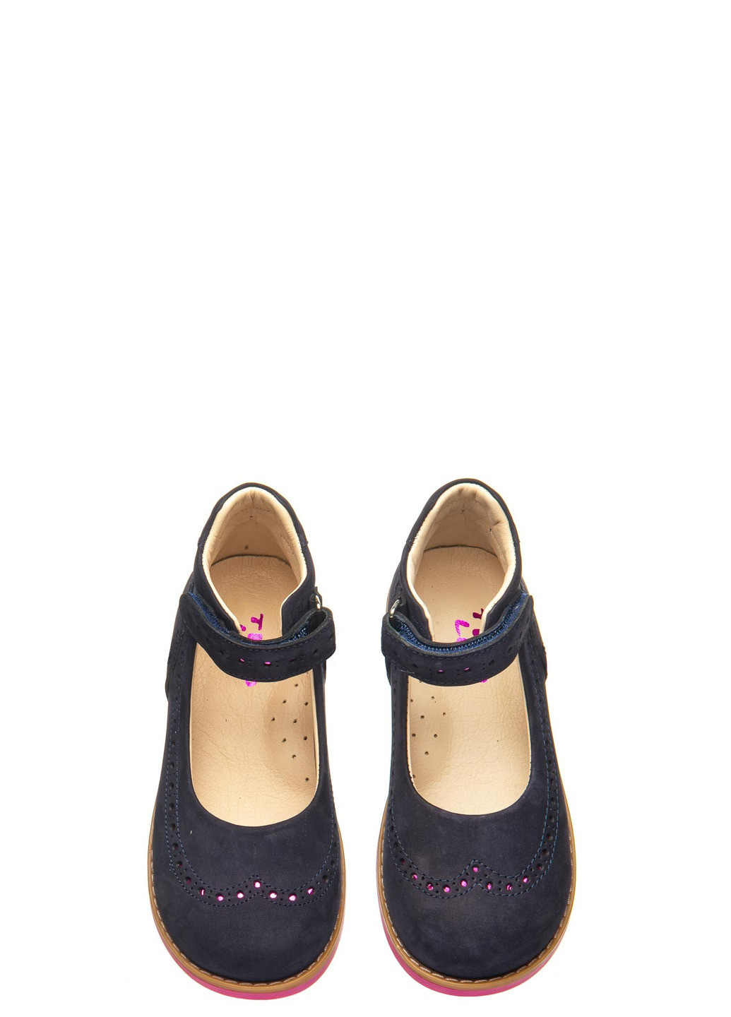 Темно-синие туфли Theo Leo