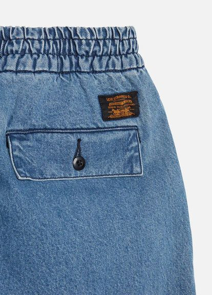 Голубые демисезонные укороченные джинсы Skate Easy Pant Levi's