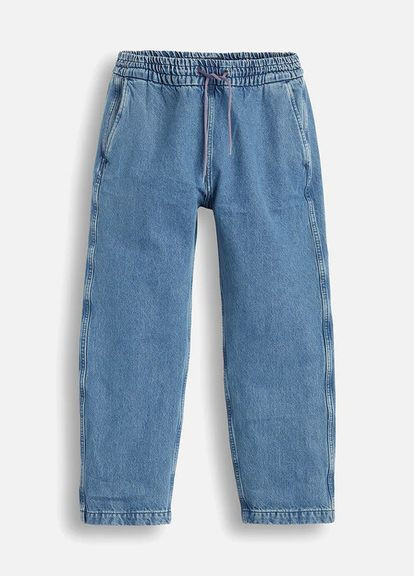 Голубые демисезонные укороченные джинсы Skate Easy Pant Levi's