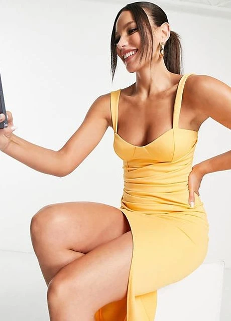 Помаранчева сукня Asos