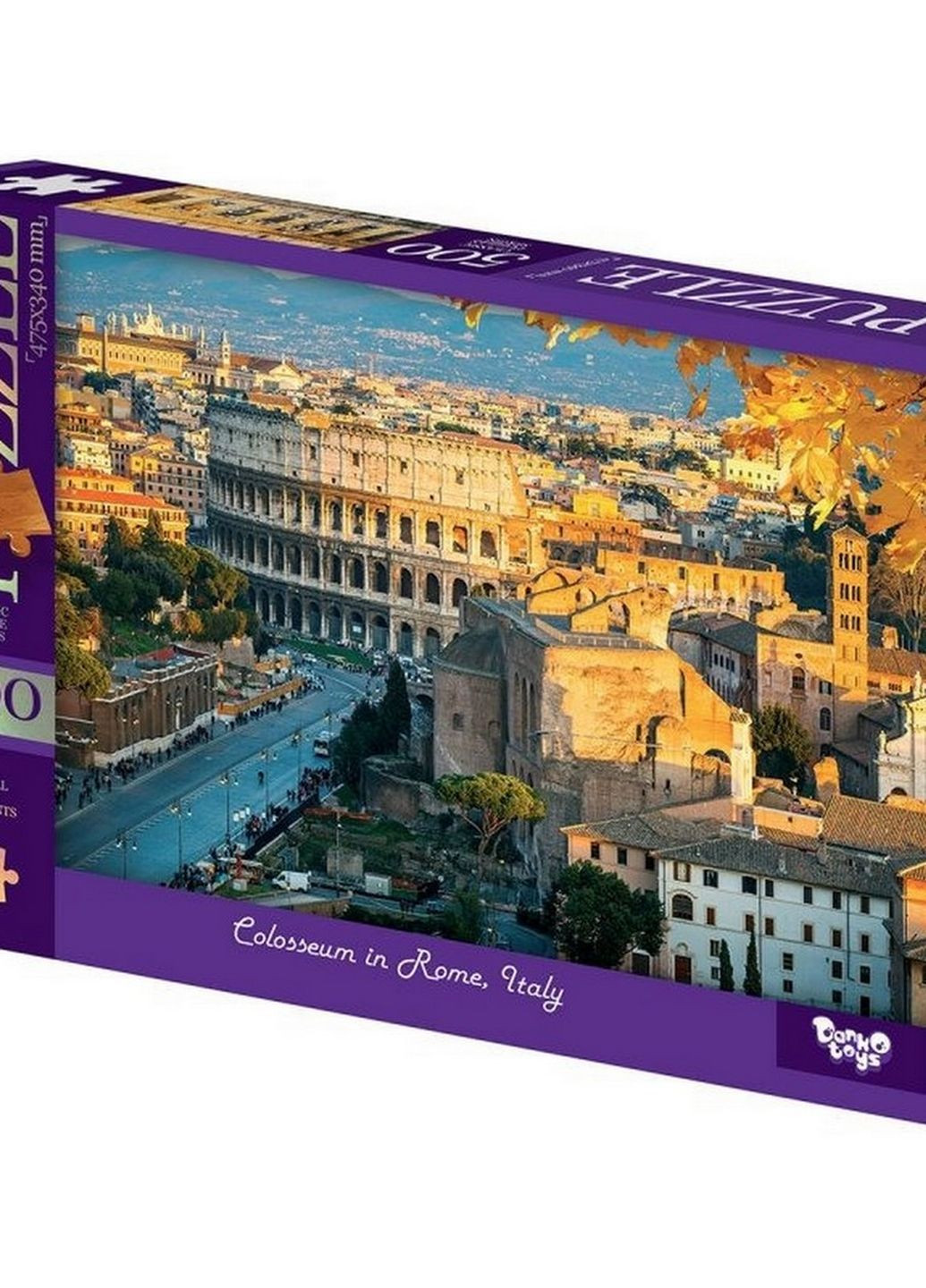 Пазлы классические "Колизей в Риме" C500-15-03, 500 элементов Danko Toys (276905554)