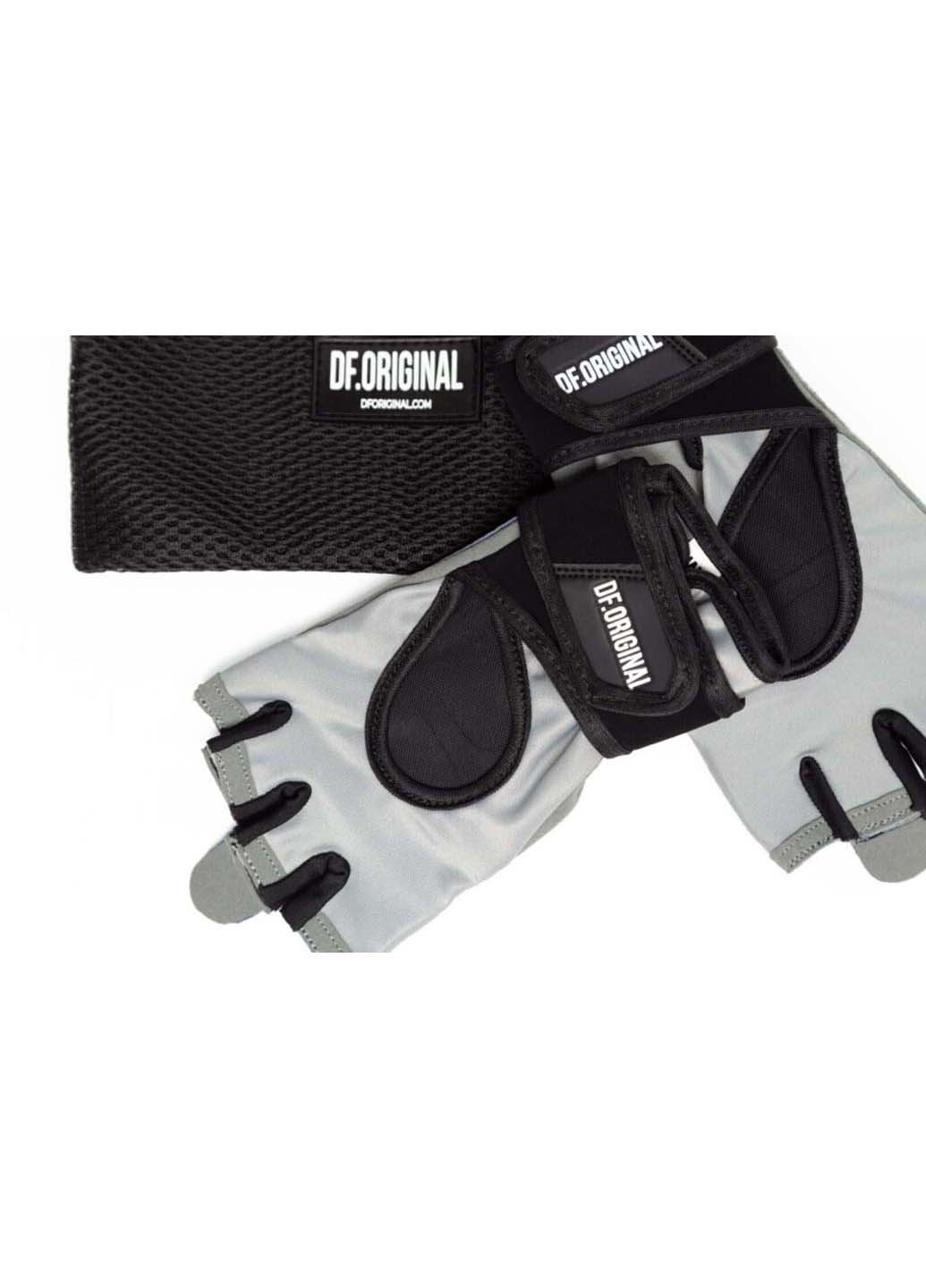 Жіночі рукавички для фітнесу DF XS Designed for fitness (276906991)