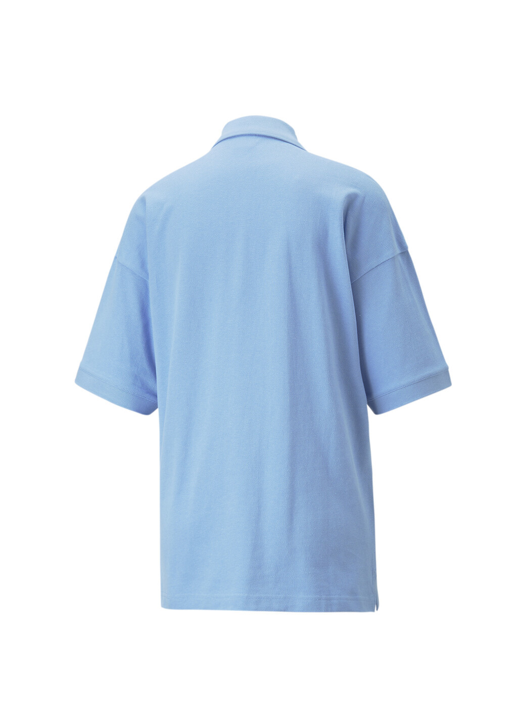 Синяя спортивная рубашка однотонная Puma