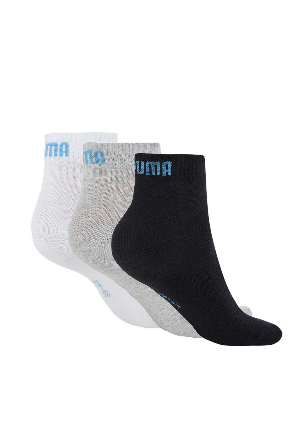 Носки UNISEX QUARTER PLAIN 3P Puma (276962879)