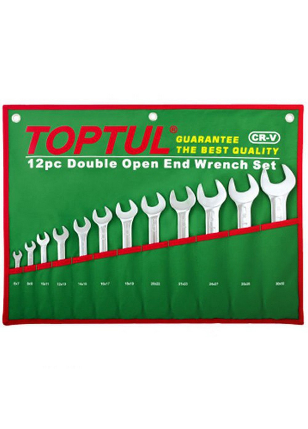 Набор рожковых ключей 6-32 мм 12 шт. TOPTUL (276978948)