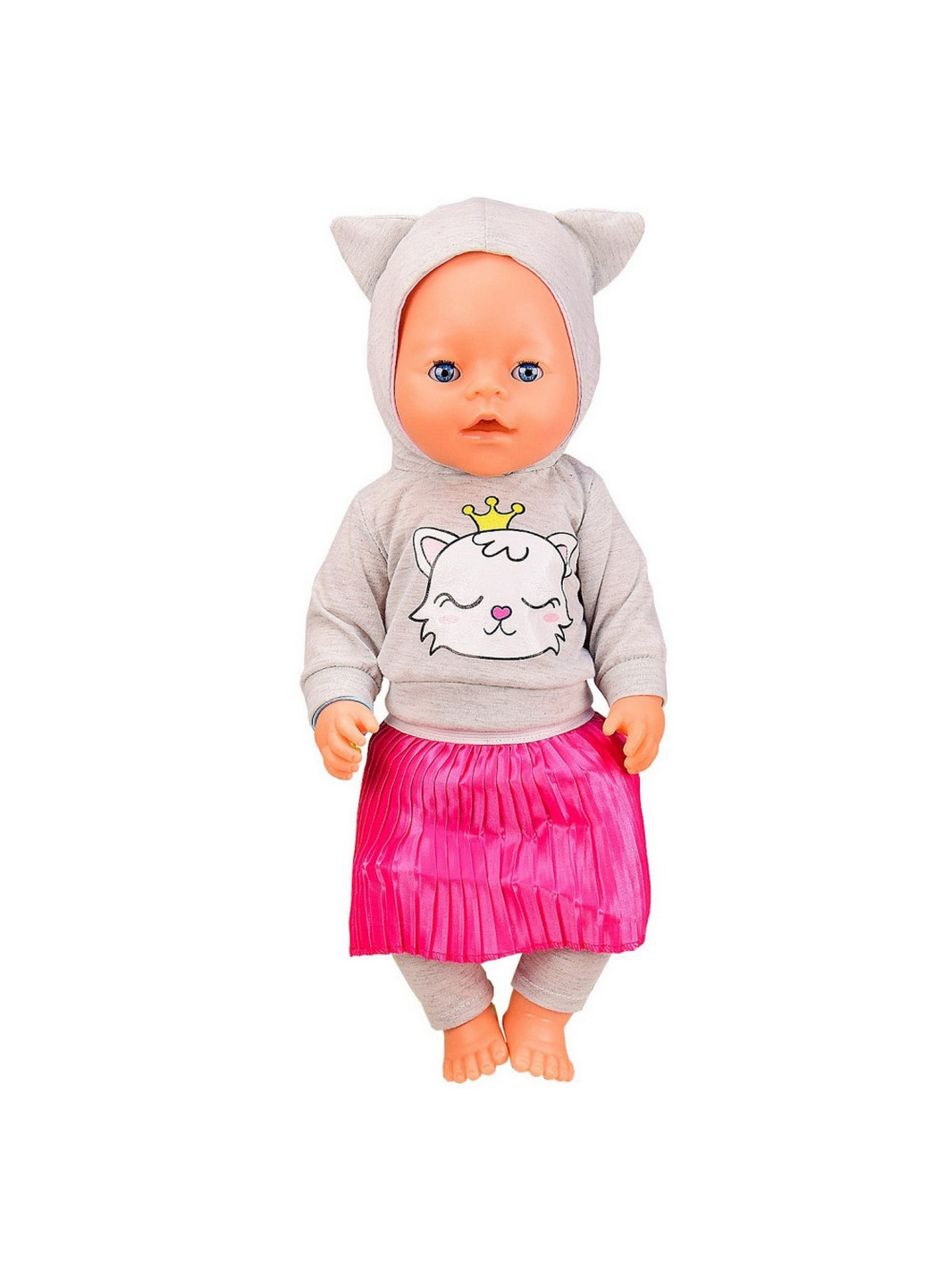 Дитяча лялька-пупс у зимовому одязі, пустушка, горщик, пляшечка (Вид 3) Bambi (276984487)