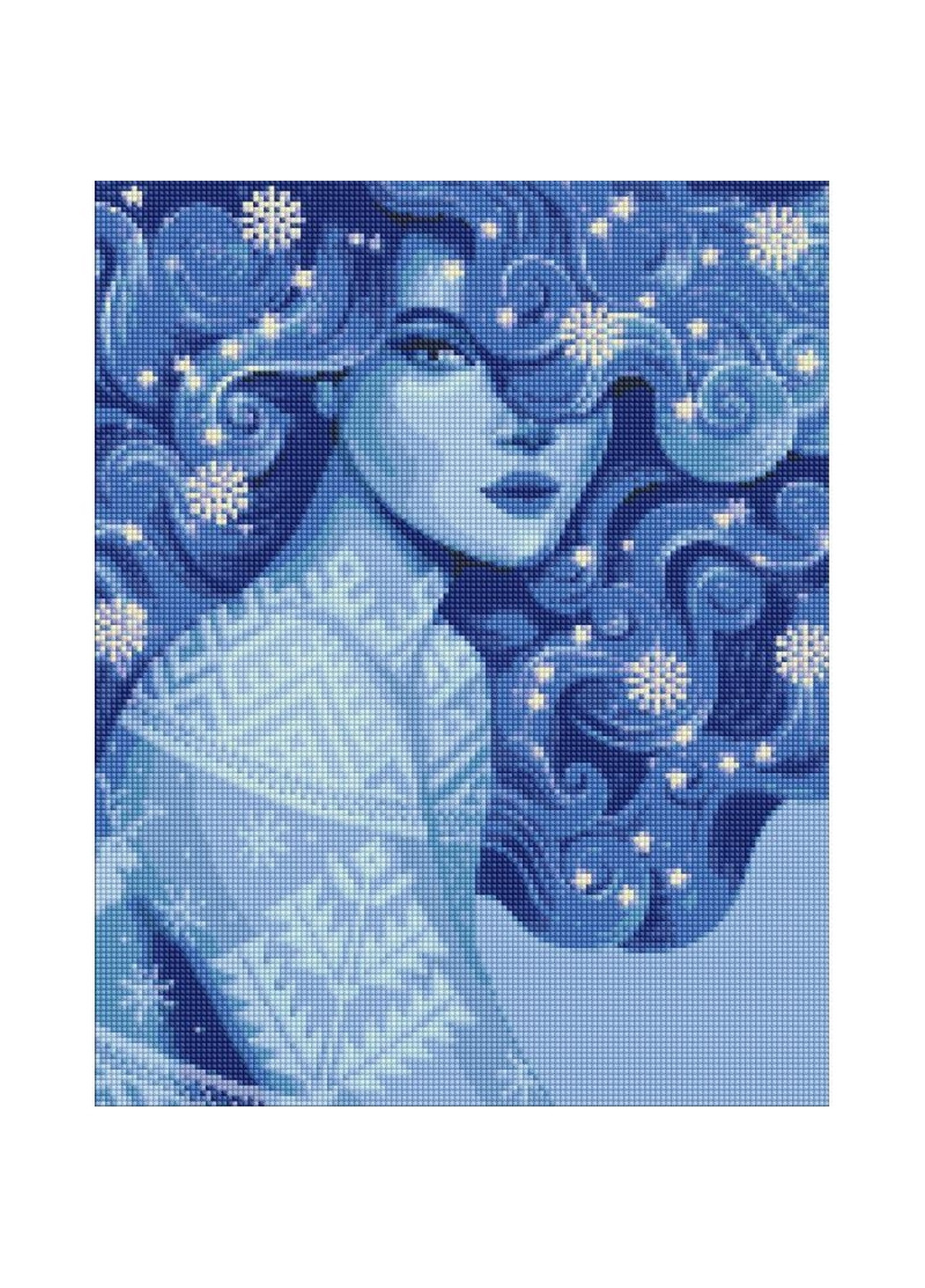 Алмазна мозаїка "Холодна краса" Идейка (276982579)