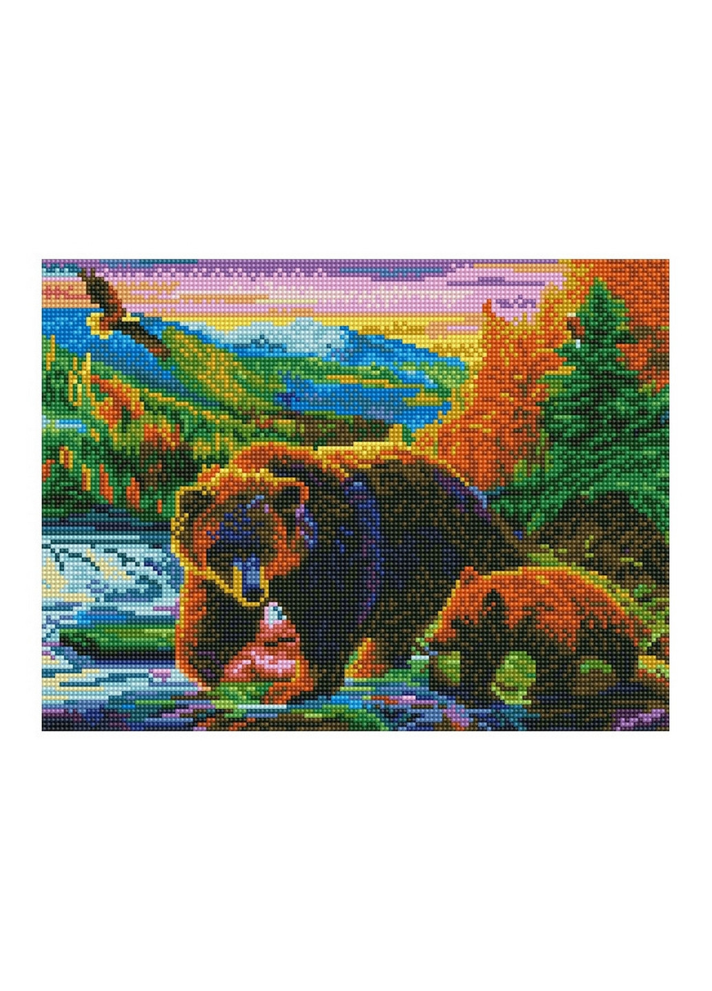 Алмазна мозаїка "Мешканці Аляски" Rainbow Art (276977702)