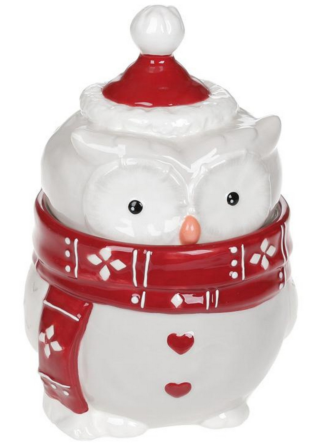 Банка керамічна «Совушкин Затишок», шарфик Bona (276977772)