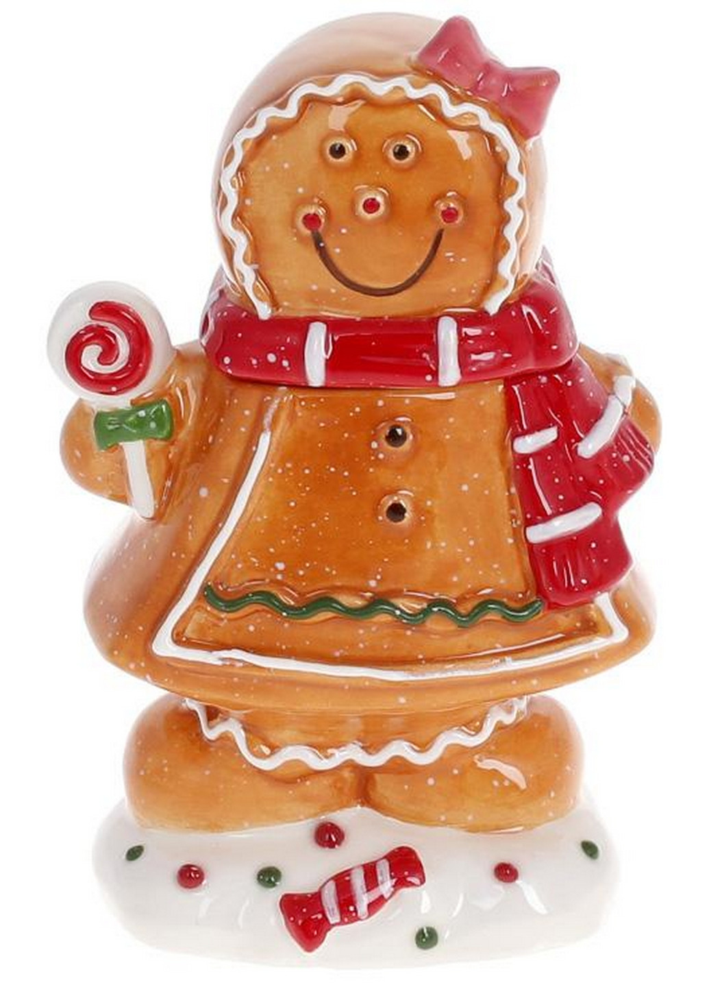 Банку для солодощів "Прянична Дівчинка", кераміка Bona (276985661)