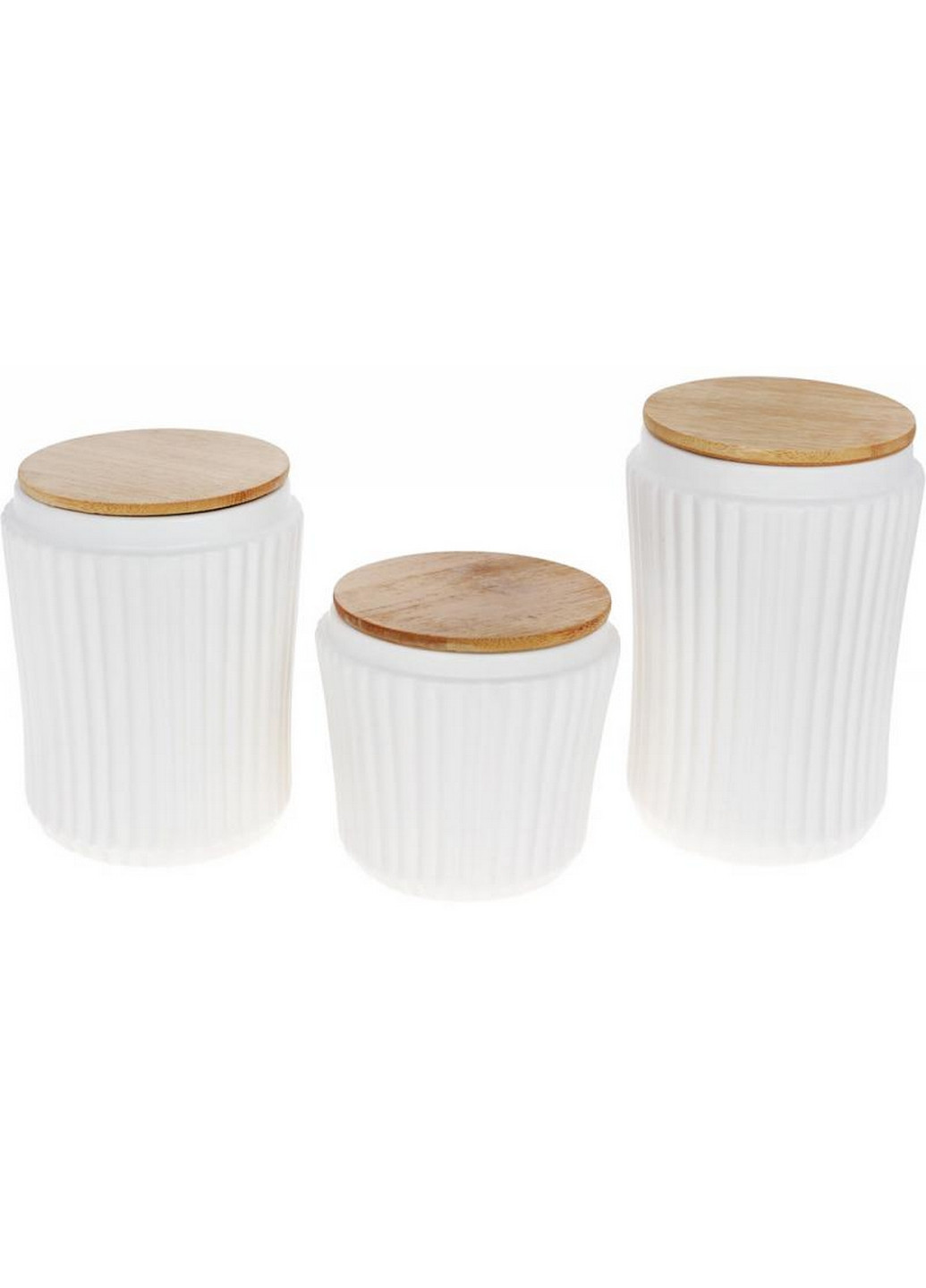 Банку для сипучих продуктів з керамічною бамбуковою кришкою Bona (276977796)