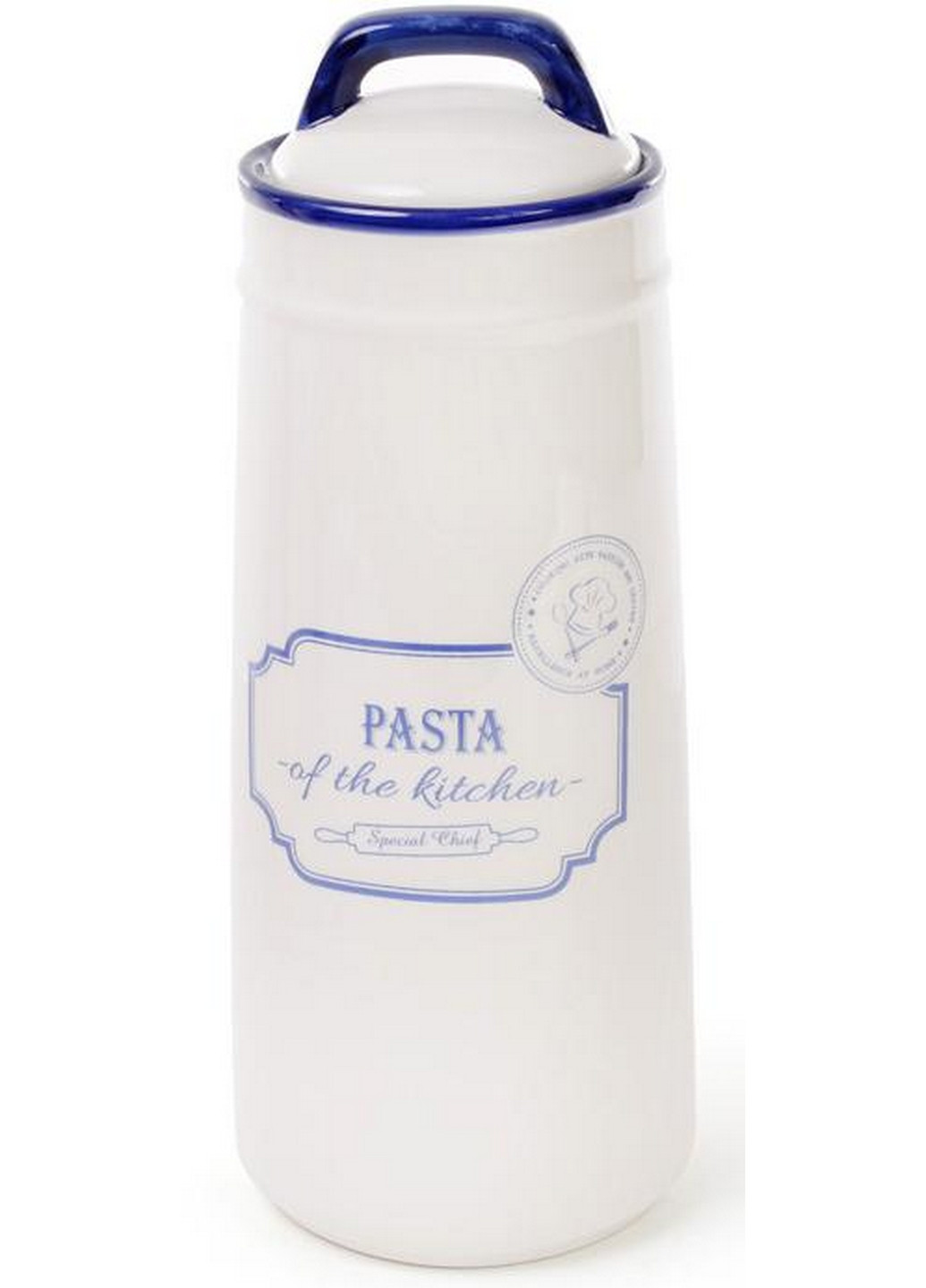 Банка керамічна PASTA, синя для зберігання спагетті, пасти Bona (276984750)