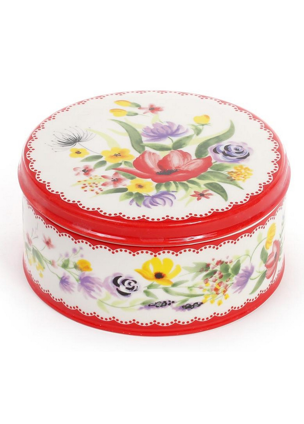 Банка керамічна "Акварель", коробка для цукерок та печива Bona (276978788)