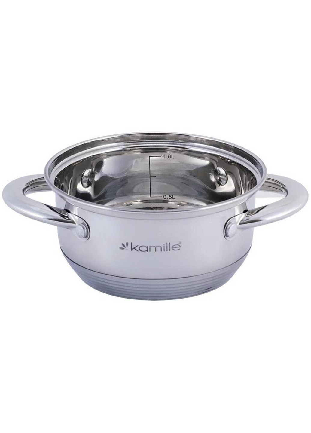 Кастрюля из нержавеющей стали с 7-слойным индукционным дном Kamille (276980847)
