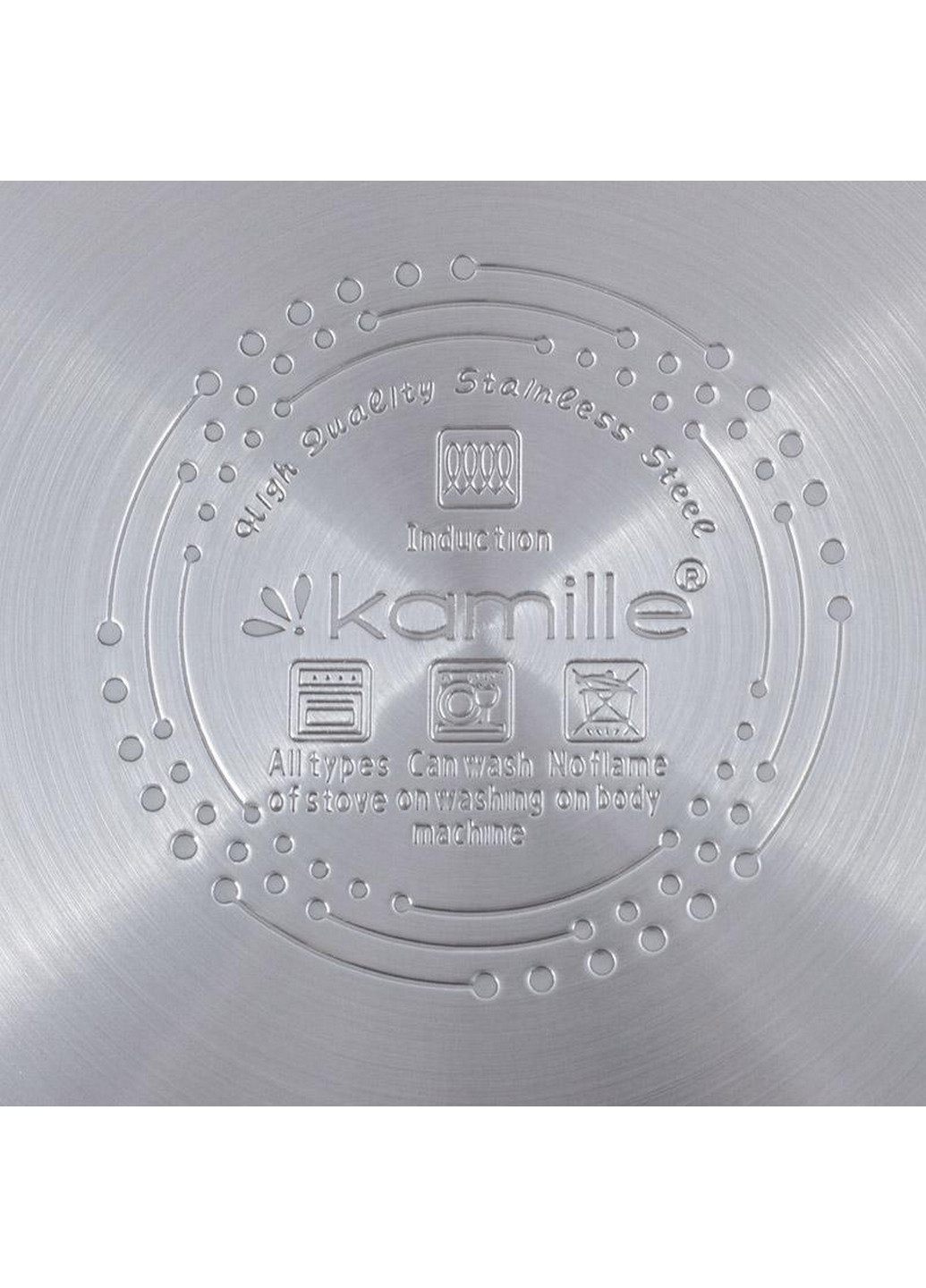 Набор 3 кастрюли со стеклянными крышками Kamille (276984852)