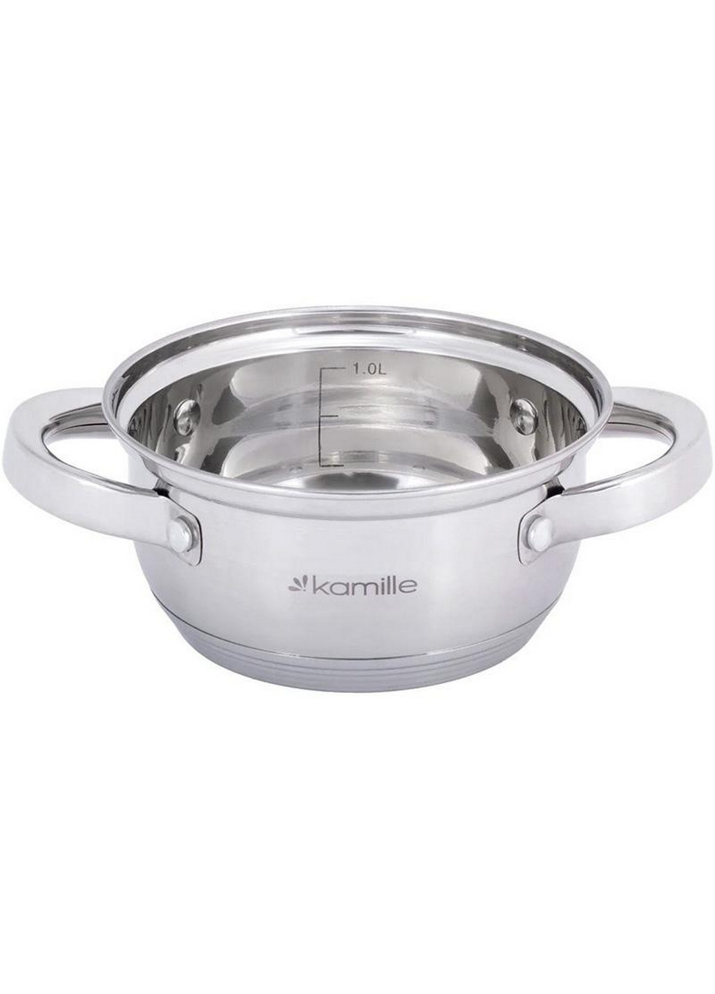 Кастрюля со стеклянной крышкой, низкая Kamille (276977852)