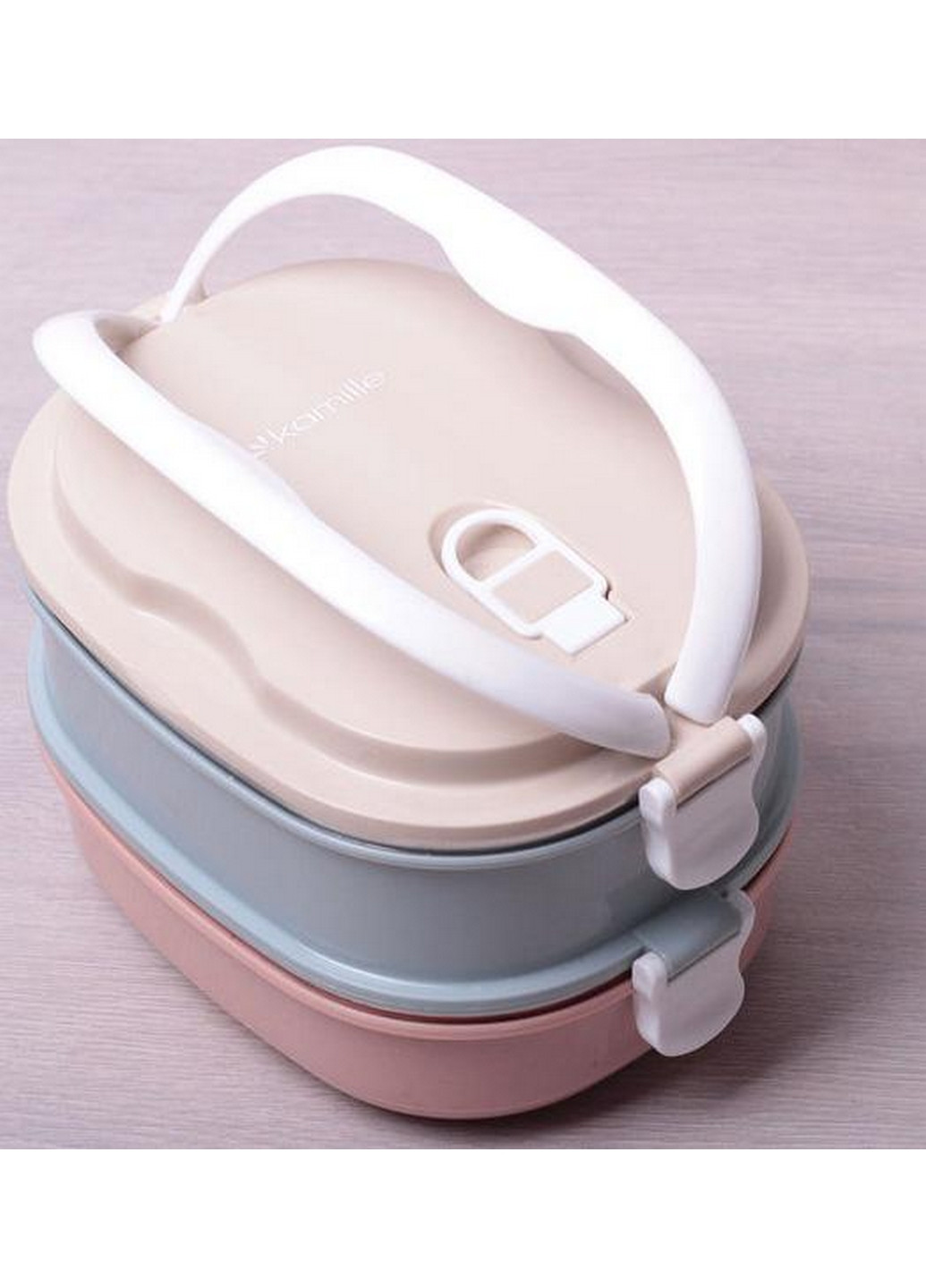 Ланч-бокс Food Box 2 емкости Kamille (276978877)