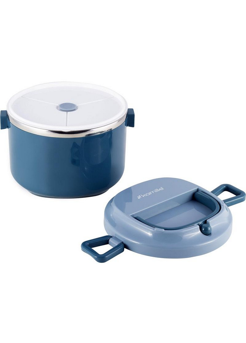 Ланч-бокс, пластик и нержавеющая сталь Kamille (276981873)