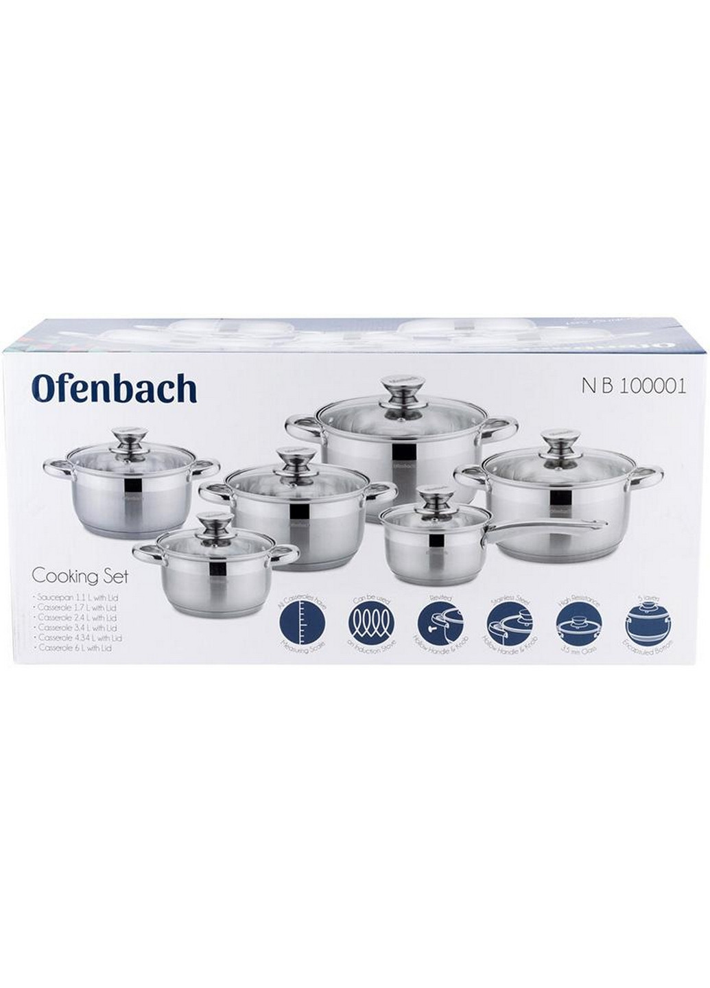 Набор посуды кухонной Ofenbach (276982438)