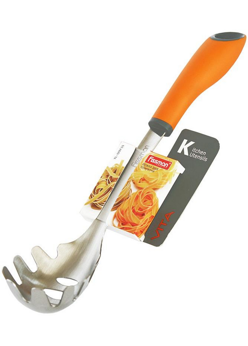 Ложка для спагетти Vita из нержавеющей стали Fissman (276983893)