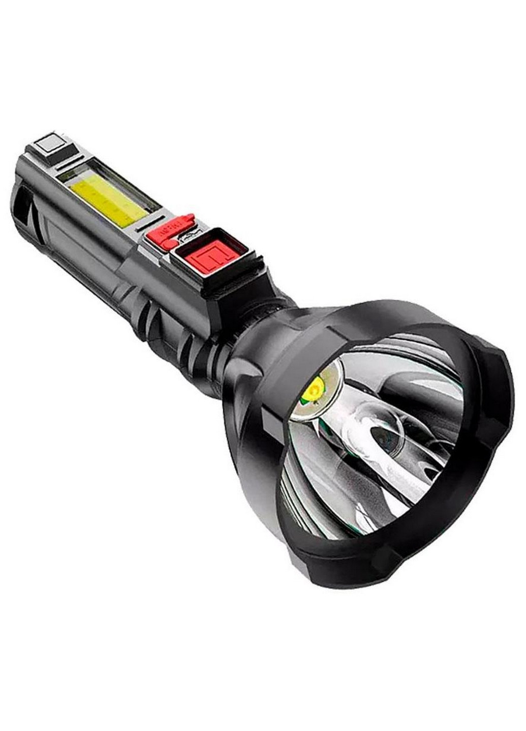 Кишеньковий, ручний акумуляторний ліхтарик із зарядкою від USB No Brand (276982592)