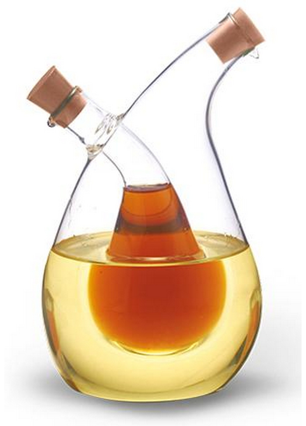 Емкость для масла и уксуса 70мл (2 в 1), стеклянная Fissman (276978896)