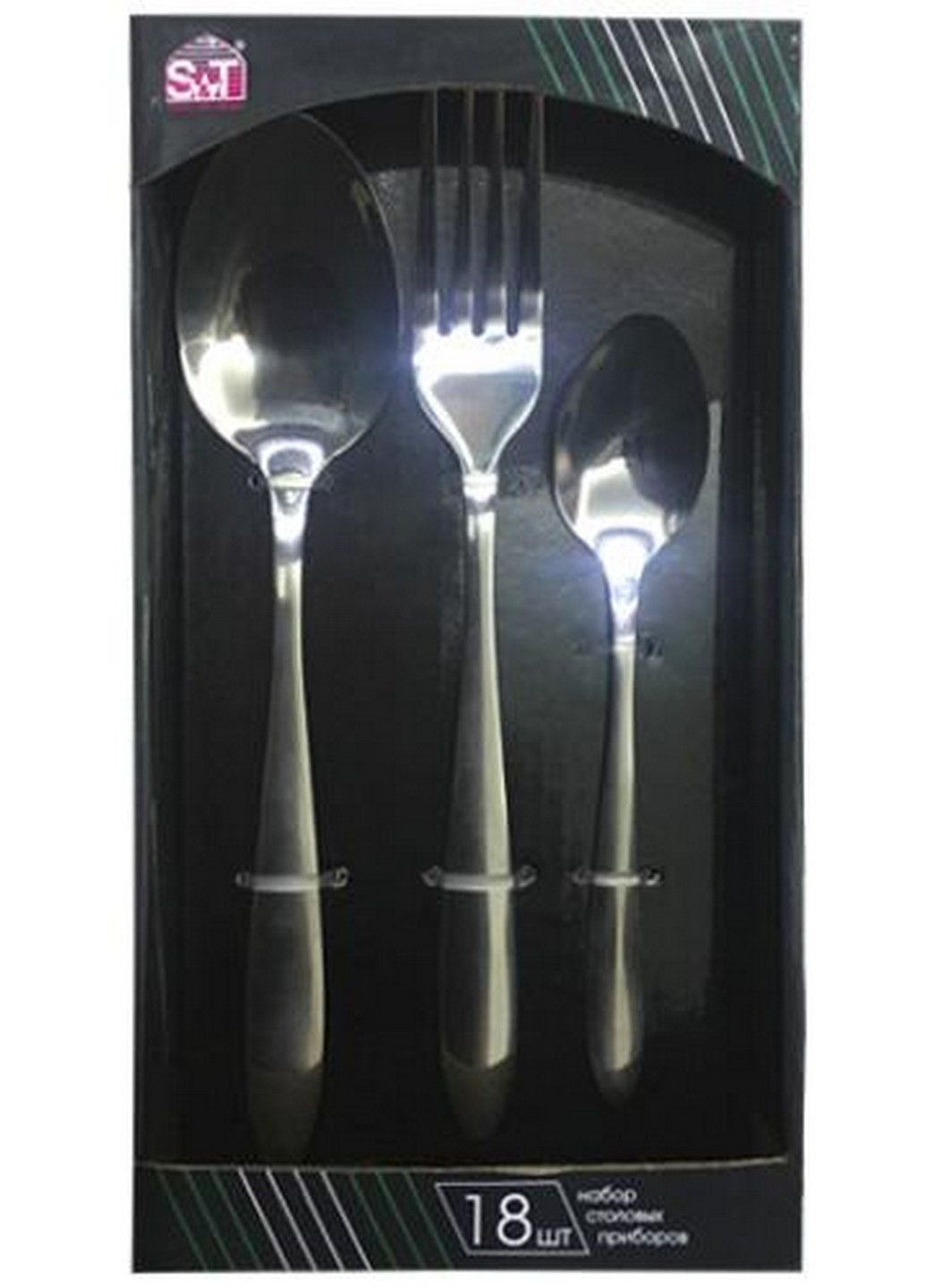 Набір столових приладів 18 предметів на 6 осіб S&T (276979541)