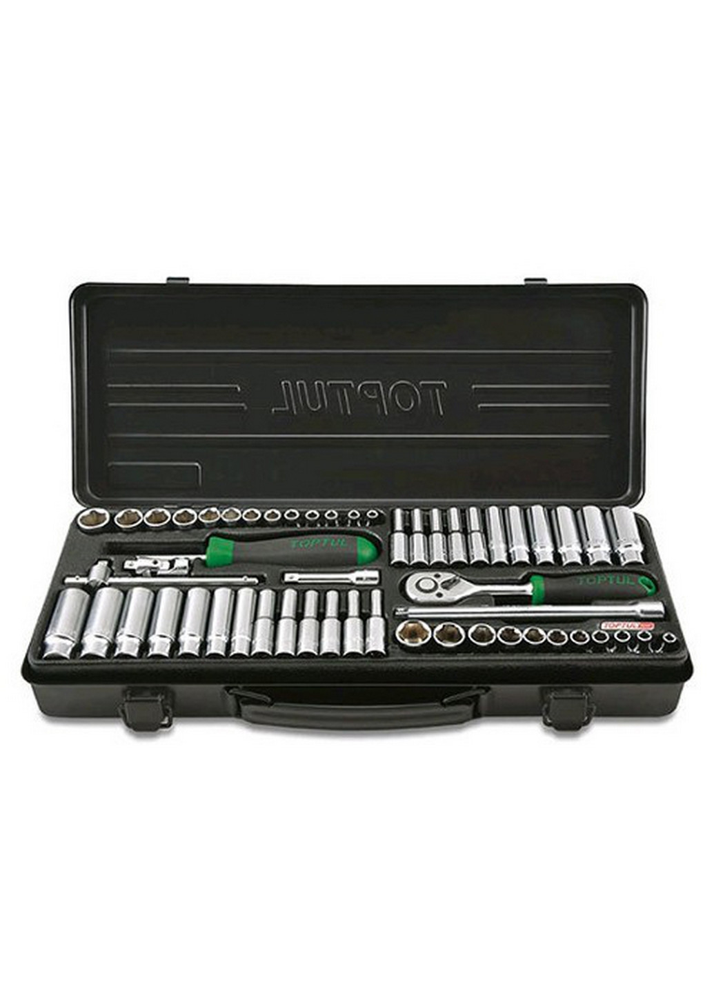 Профессиональный набор инструмента 1/4" 54ед. (дюйм+метр.) TOPTUL (276978950)