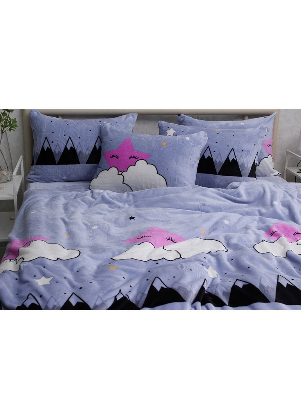 Комплект постельного белья микрофибра Tag (276980657)