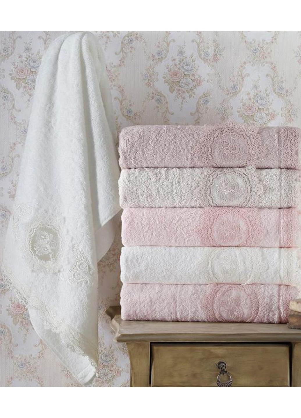 Набір 6 рушників (банні) Pupilla комбінований